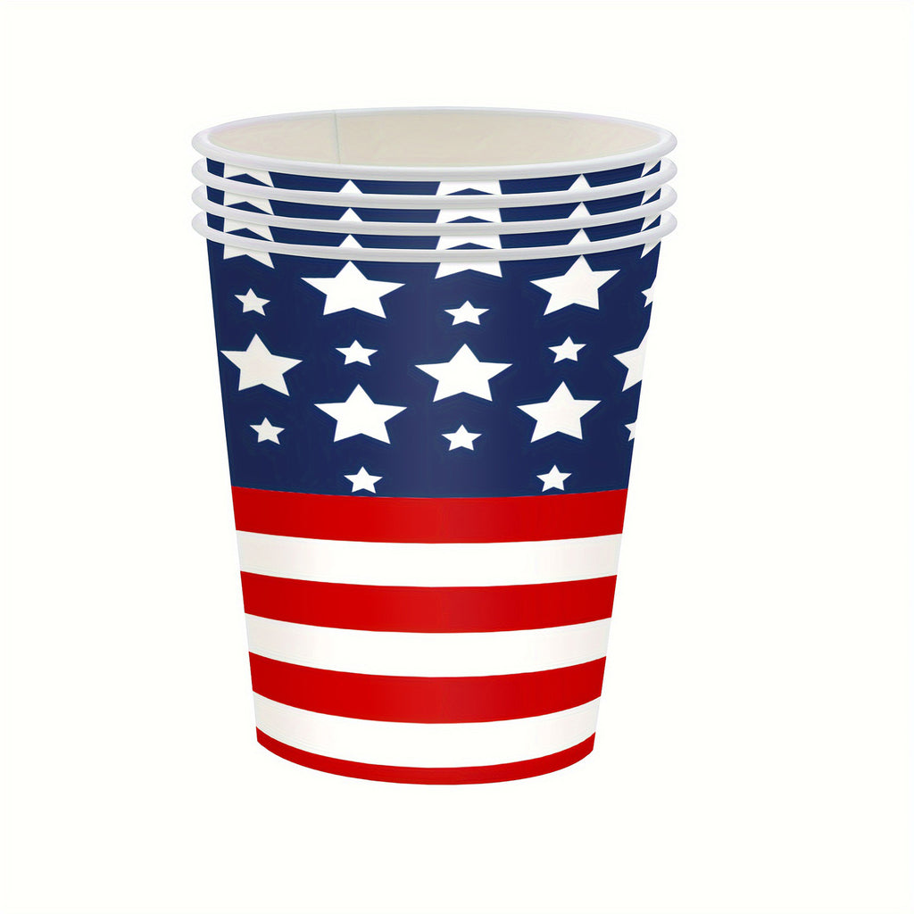 July 4Th American Independence Day Set Of 4