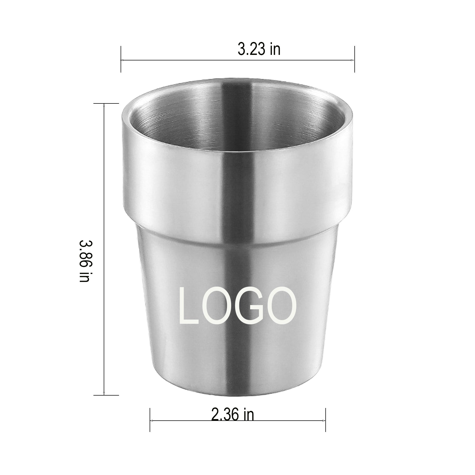 Stainless Steel Insulated Beer Coffee Cup