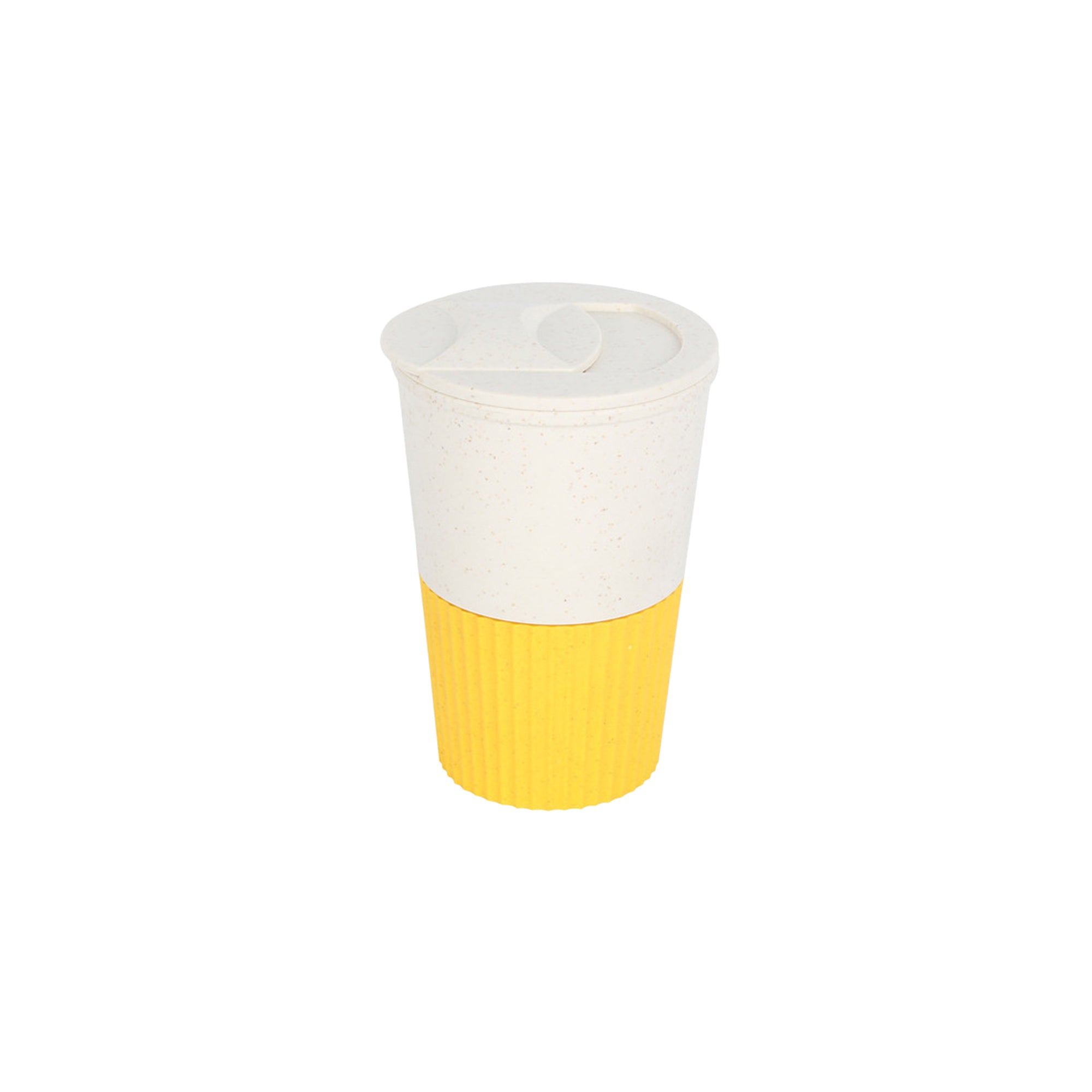 Wheat Straw Plastic Coffee Mug-Insulated Travel Cup