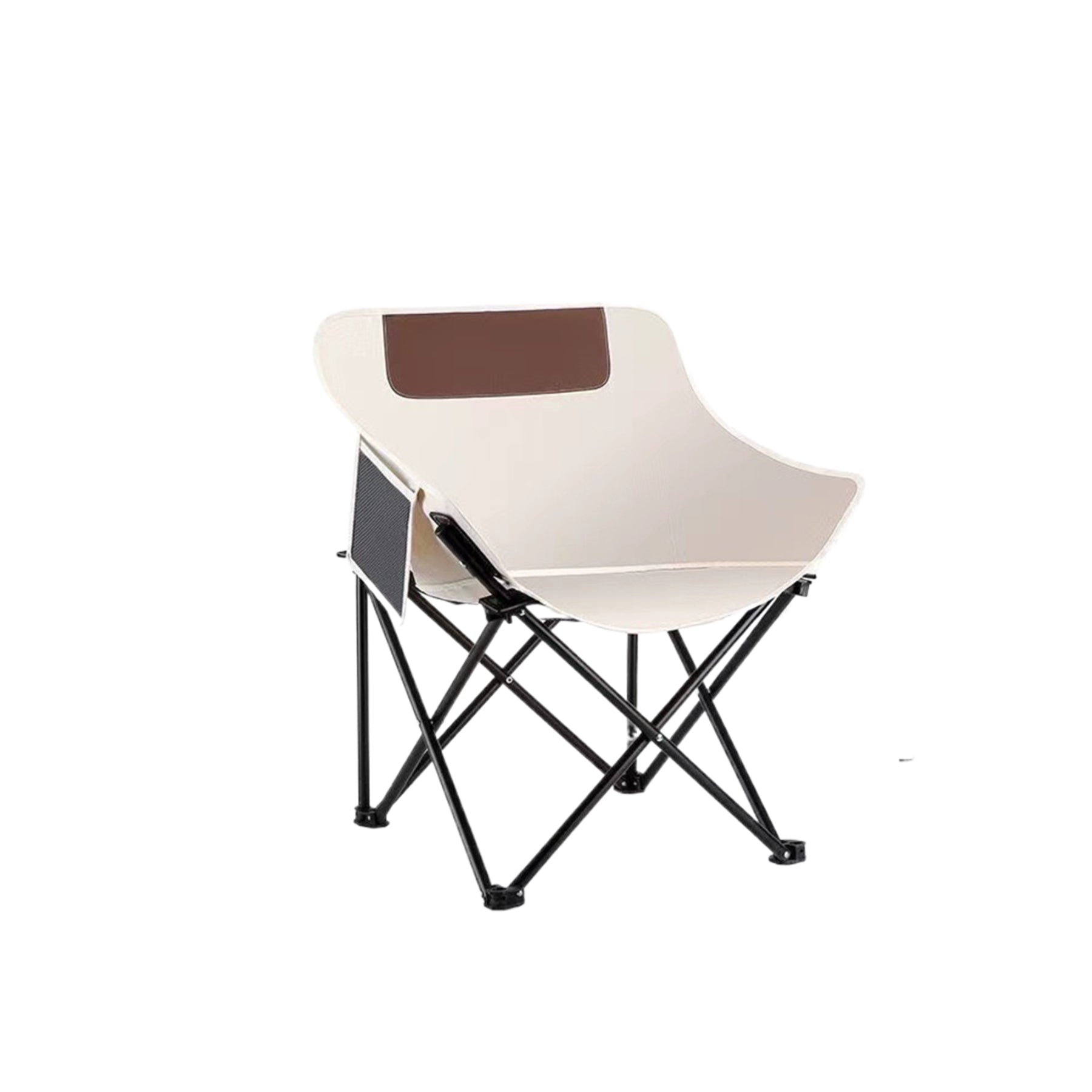 Folding Camping Chair with Side Pocket