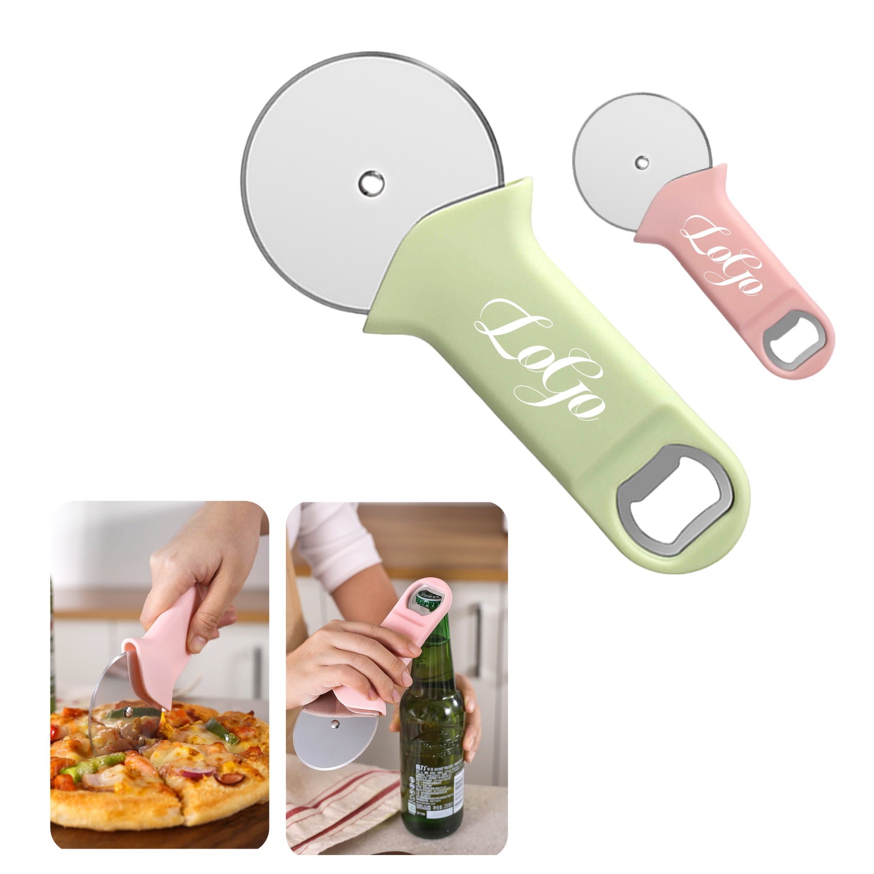 Multifunctional Stainless Steel Pizza Cutter