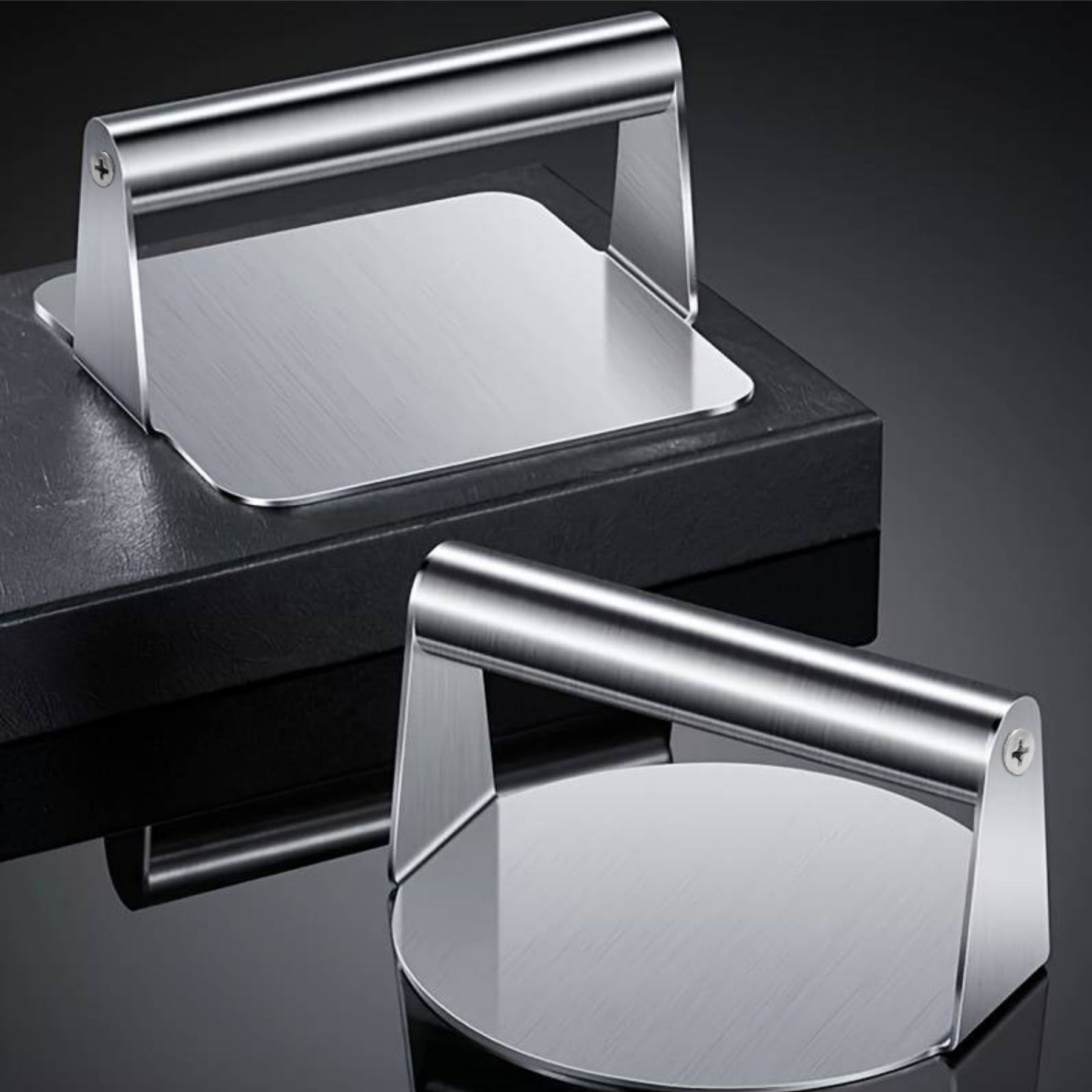 Stainless Steel Meat Press
