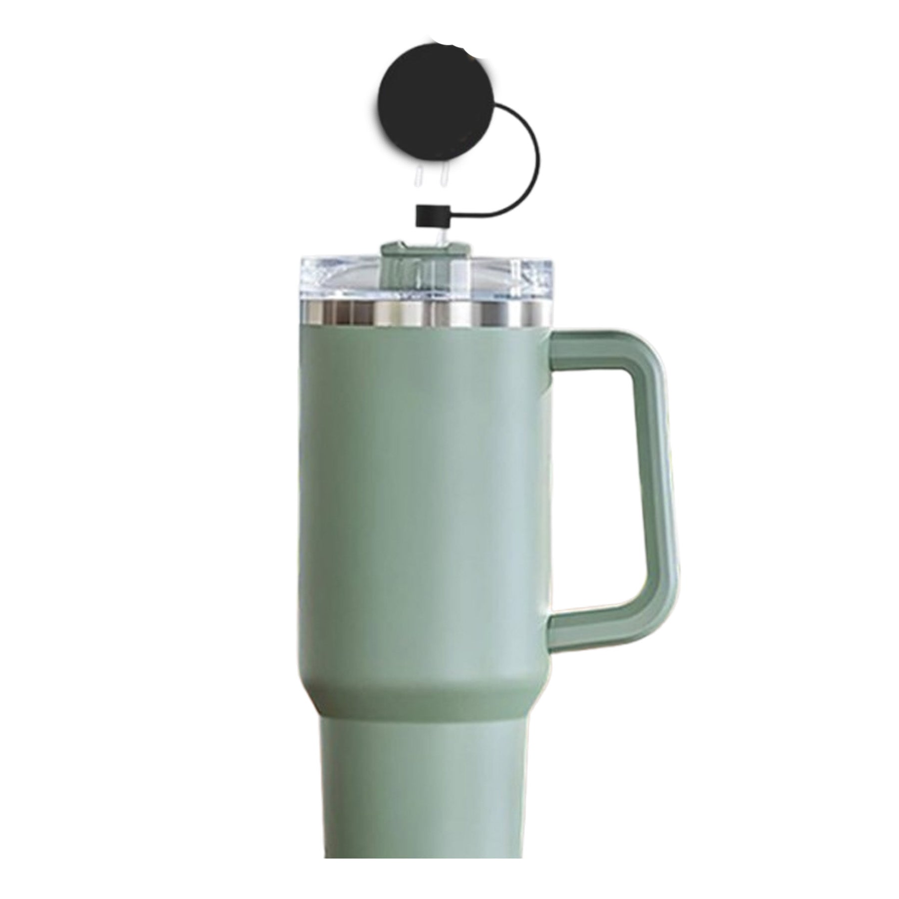 Disc-shaped Straw Cap
