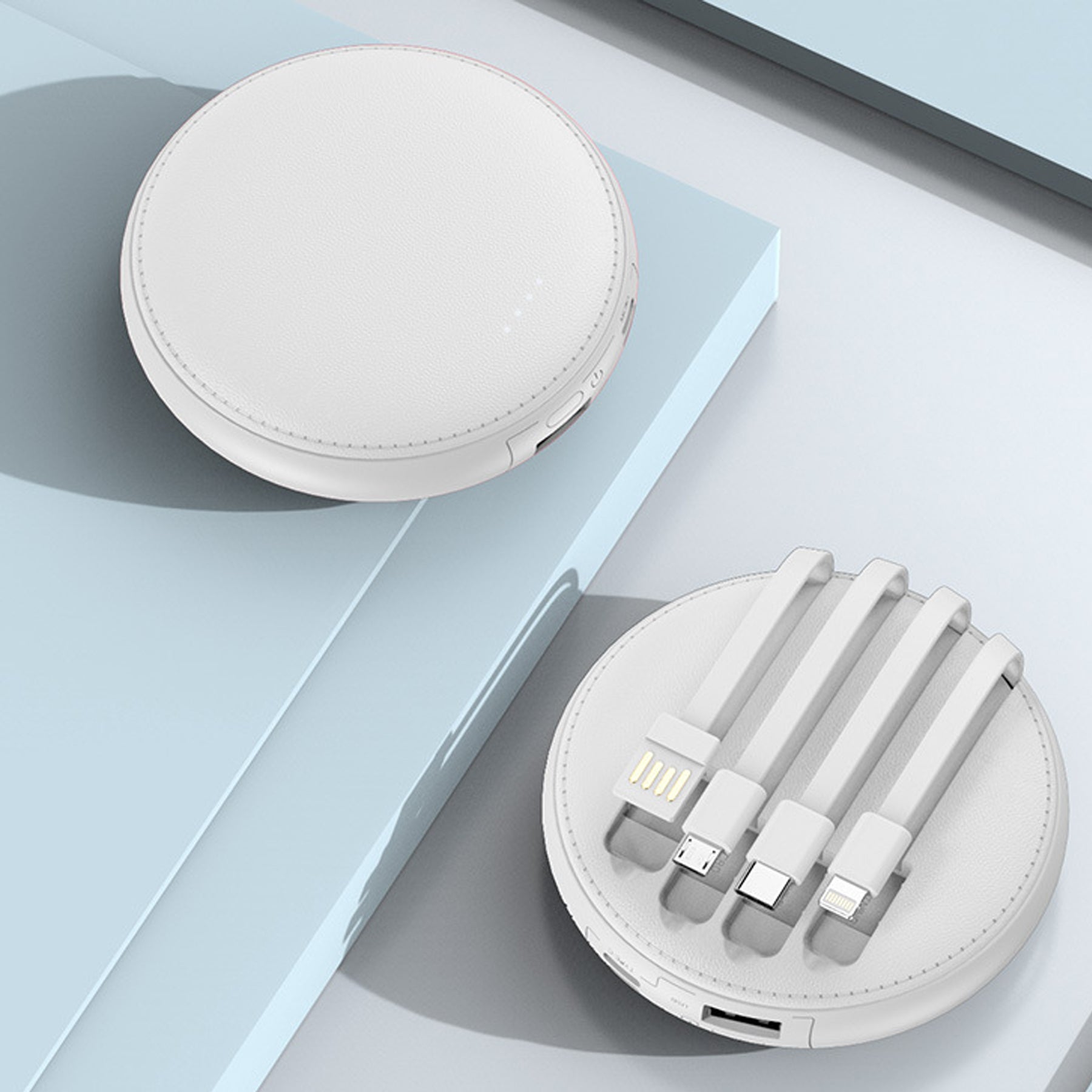 Portable Round Power Bank