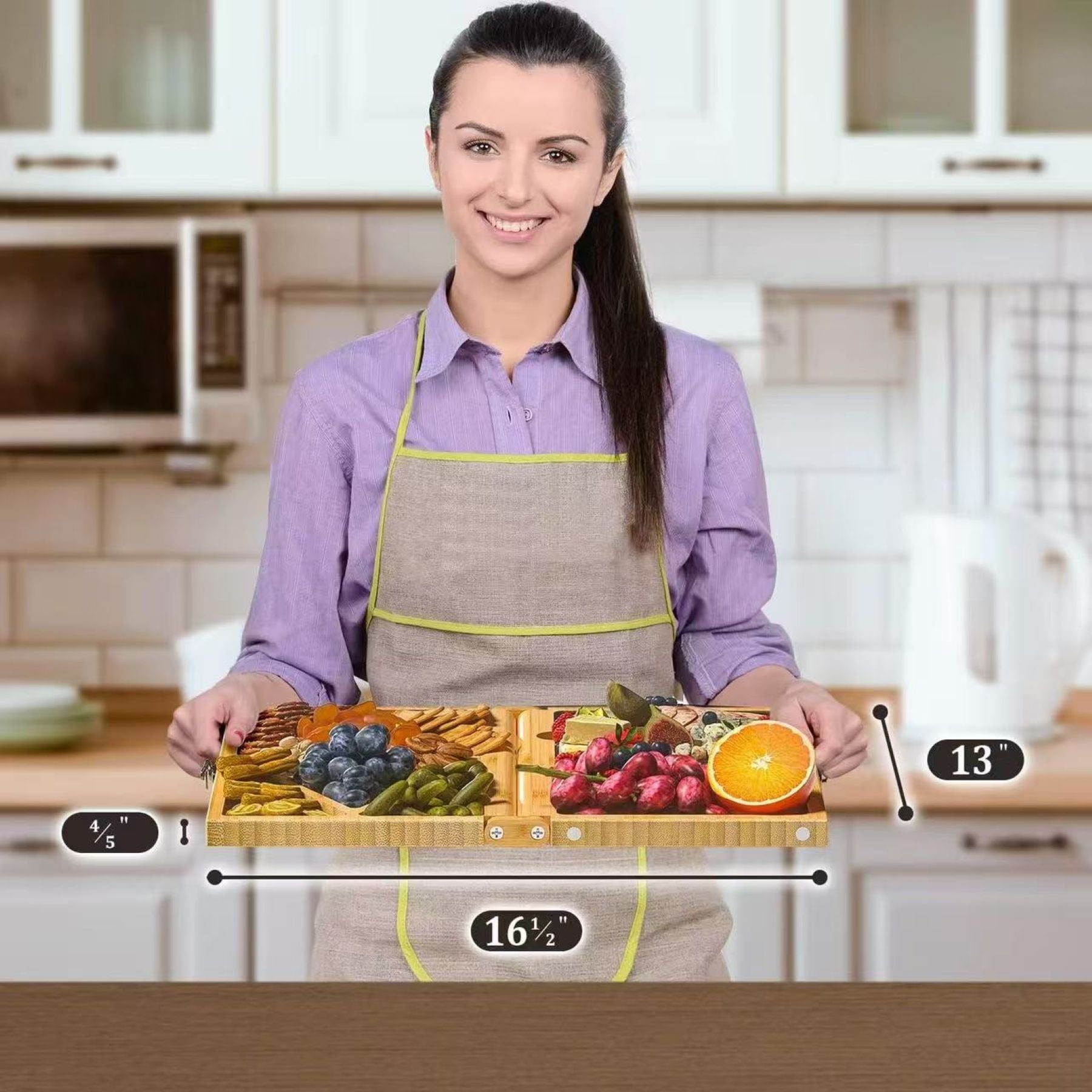 Foldable Cooked Food Tray