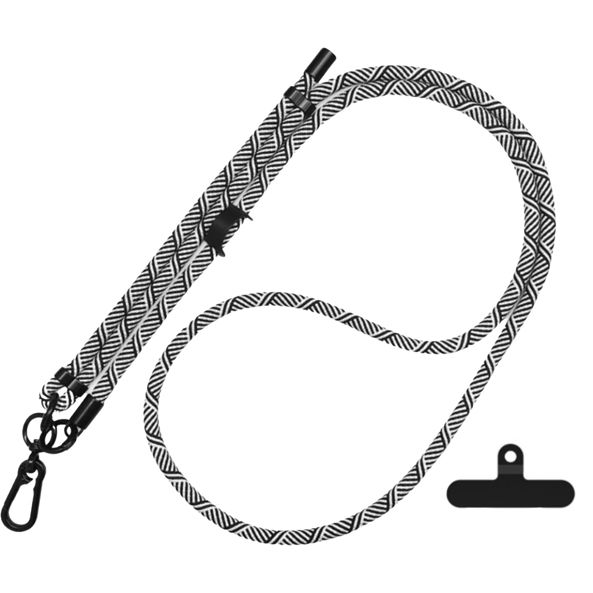 8mm Polyester Phone Lanyard Adjustable Crossbody Anti Loss