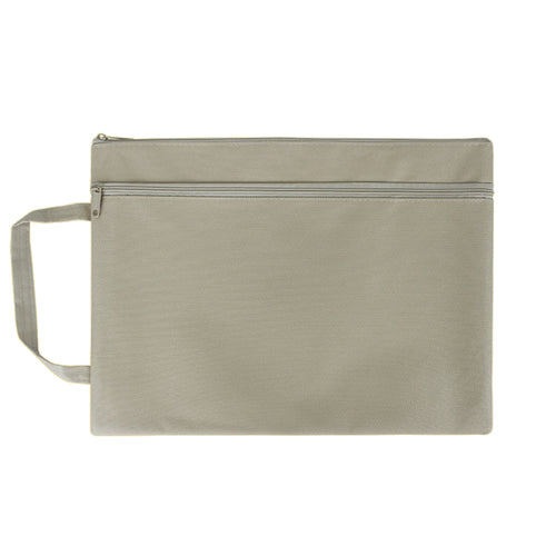 A4 File Double Layer Zipper Bag