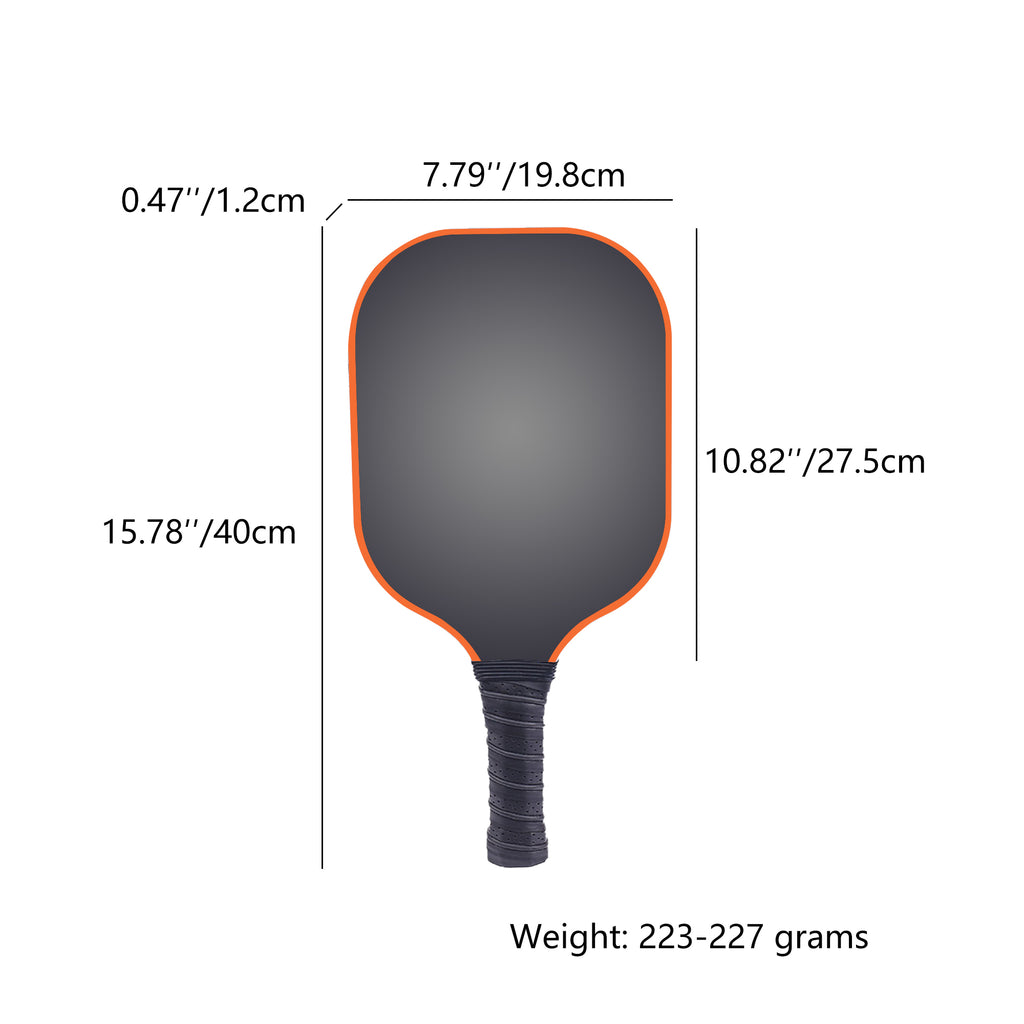 Pickleball Paddle Fiberglass Surface With Bag For Beginners