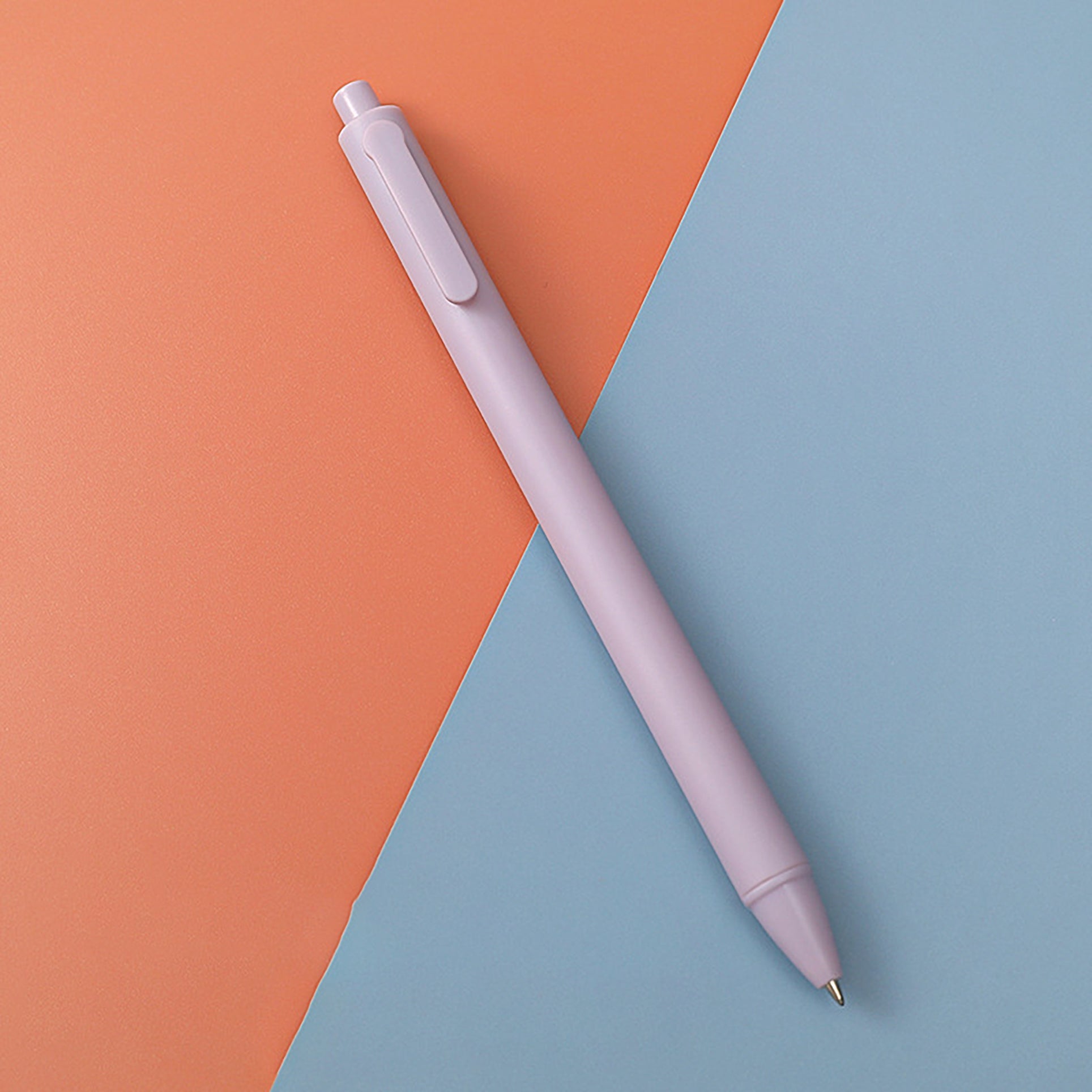 Simple Macaron Color Retractable Ballpoint Pens