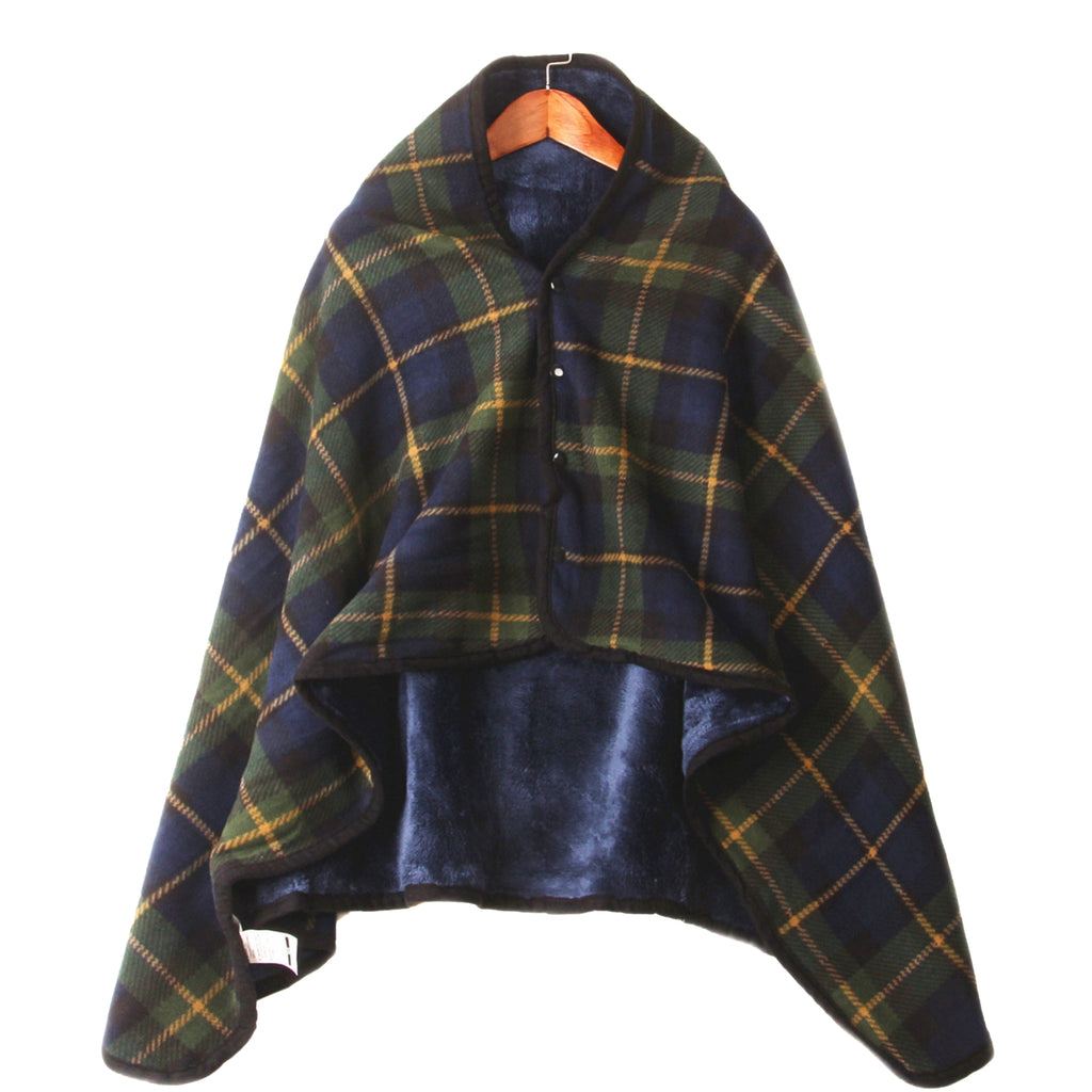 Flannel Shawl - Blanket for Office Naps