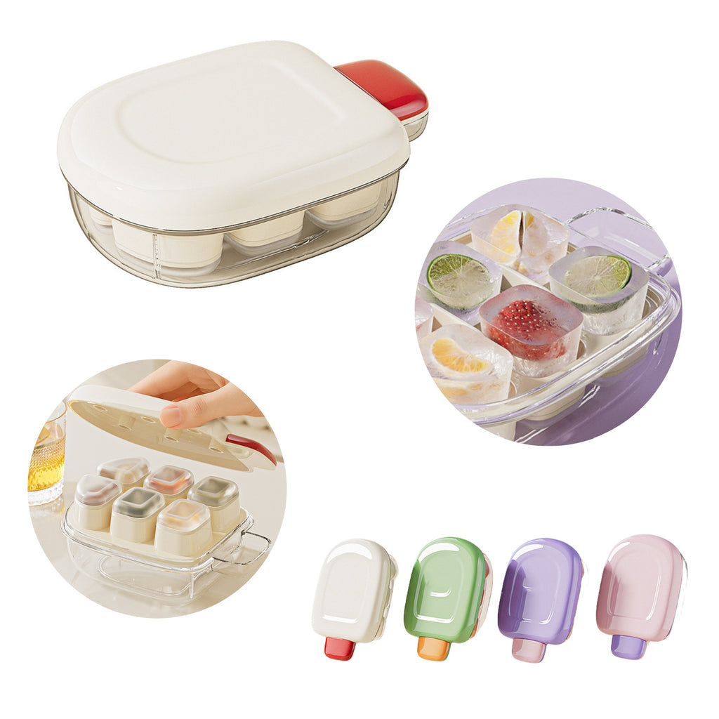 Food-grade Ice Cube Tray With Lid
