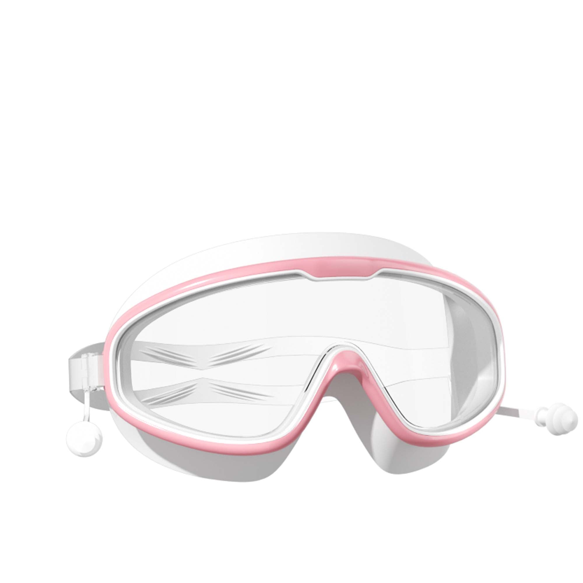 Adult Swim Goggles With Integrated Earplugs