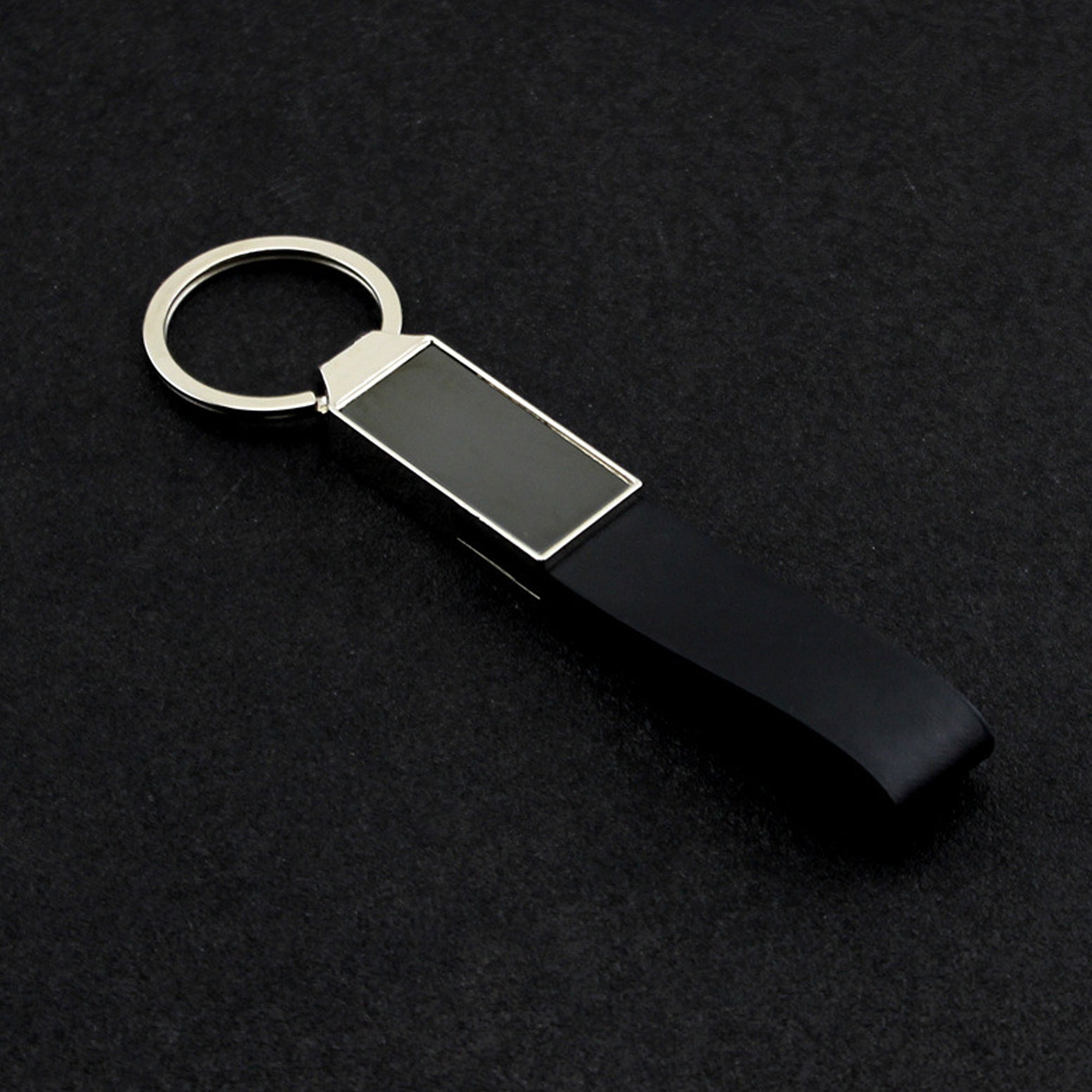 Pu Leather Modern Keychain