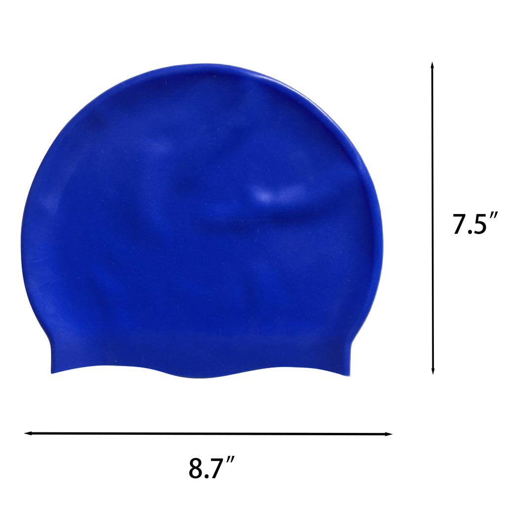 Classic Unisex Soft Silicone Swim Cap