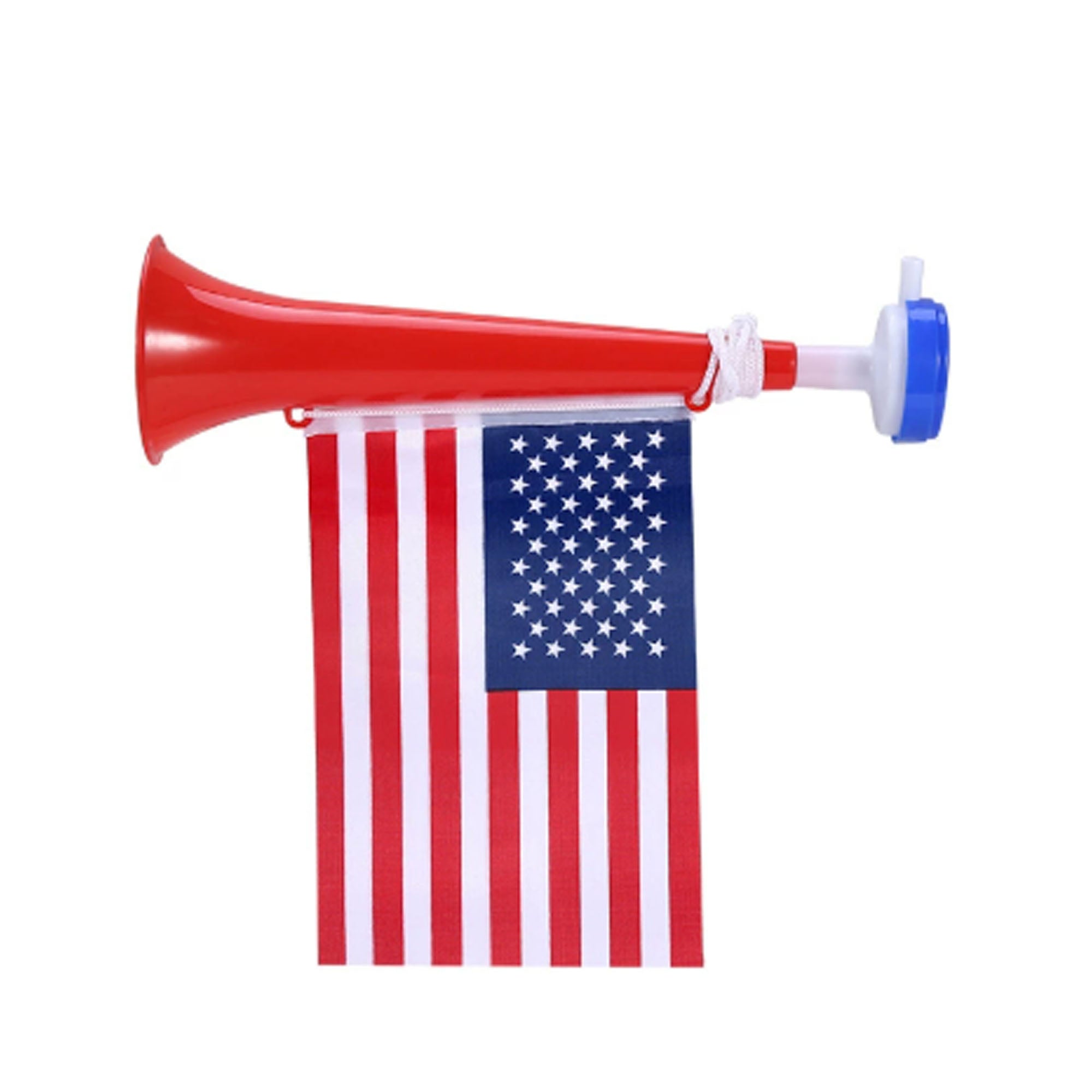 Plastic Cheer Horn with Detachable Flag for Team Cheering