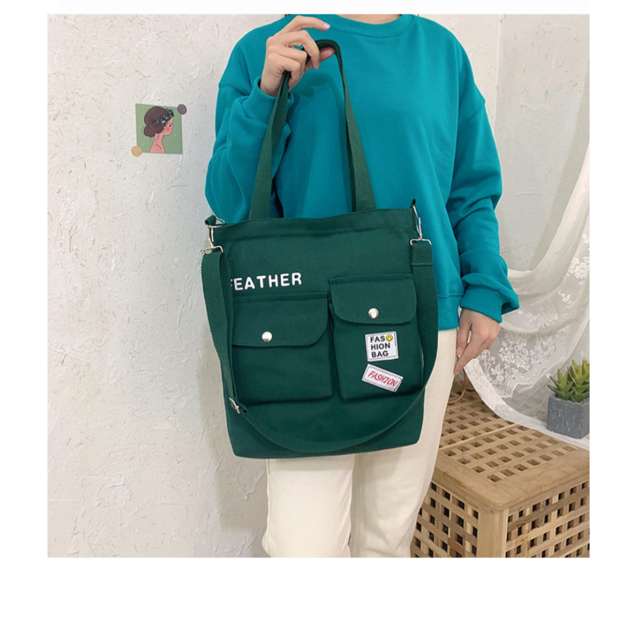 Women's Canvas Tote Bag