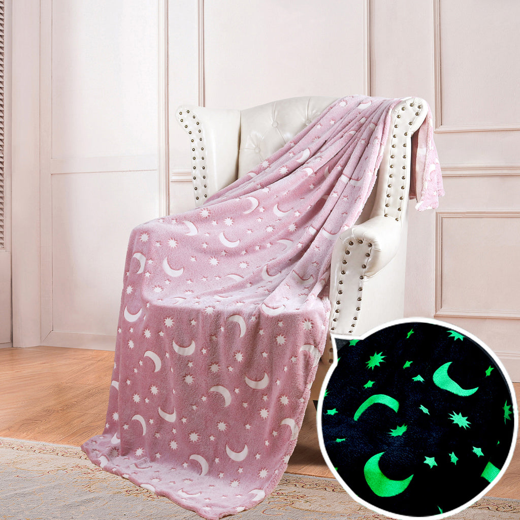 Double Flannel Glow-In-The-Dark Blanket