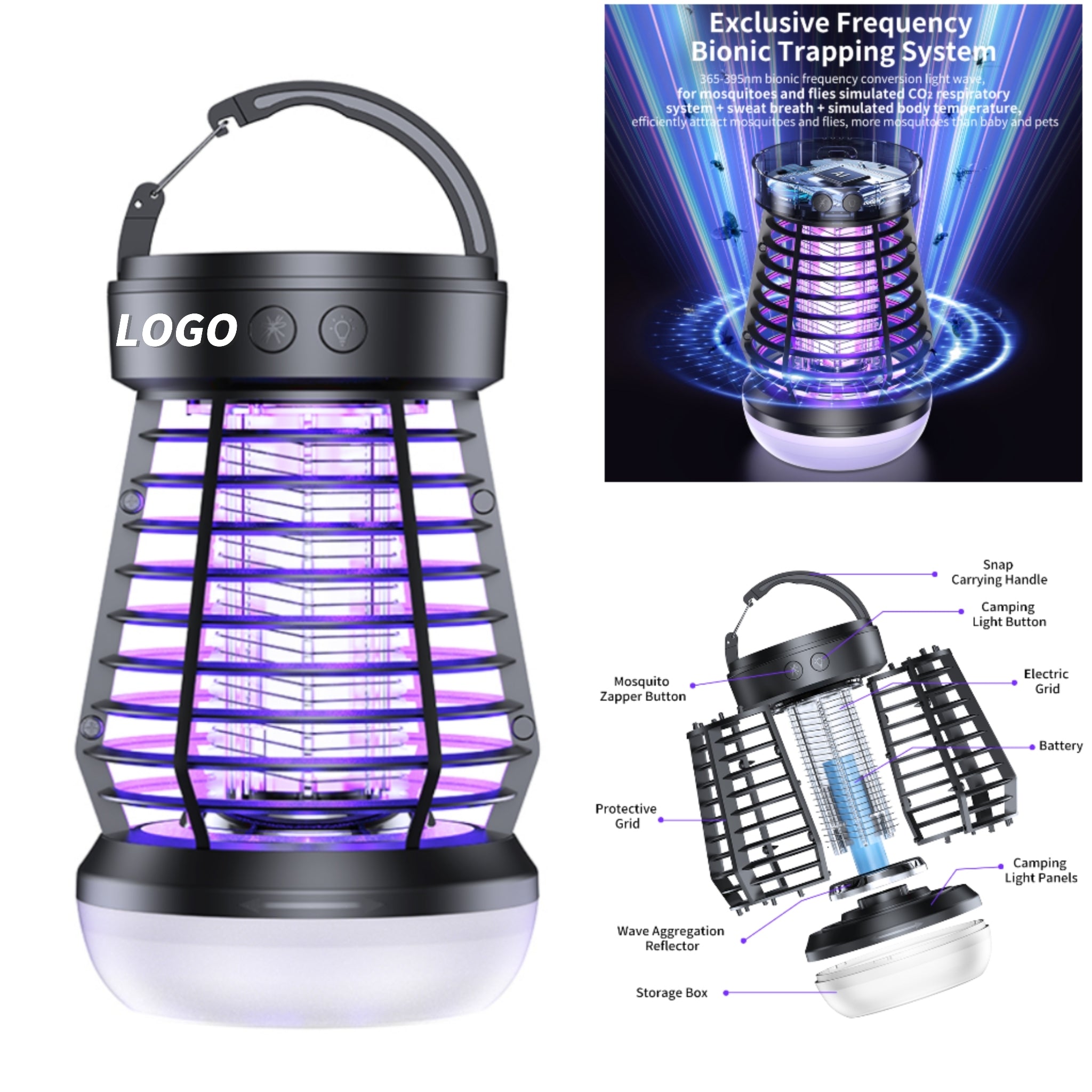 Bionicwave Mosquito - Eliminator Lantern