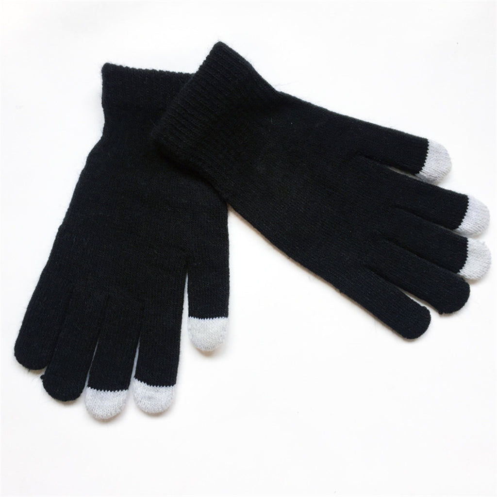 3 Finger Touch Screen Warm Gloves