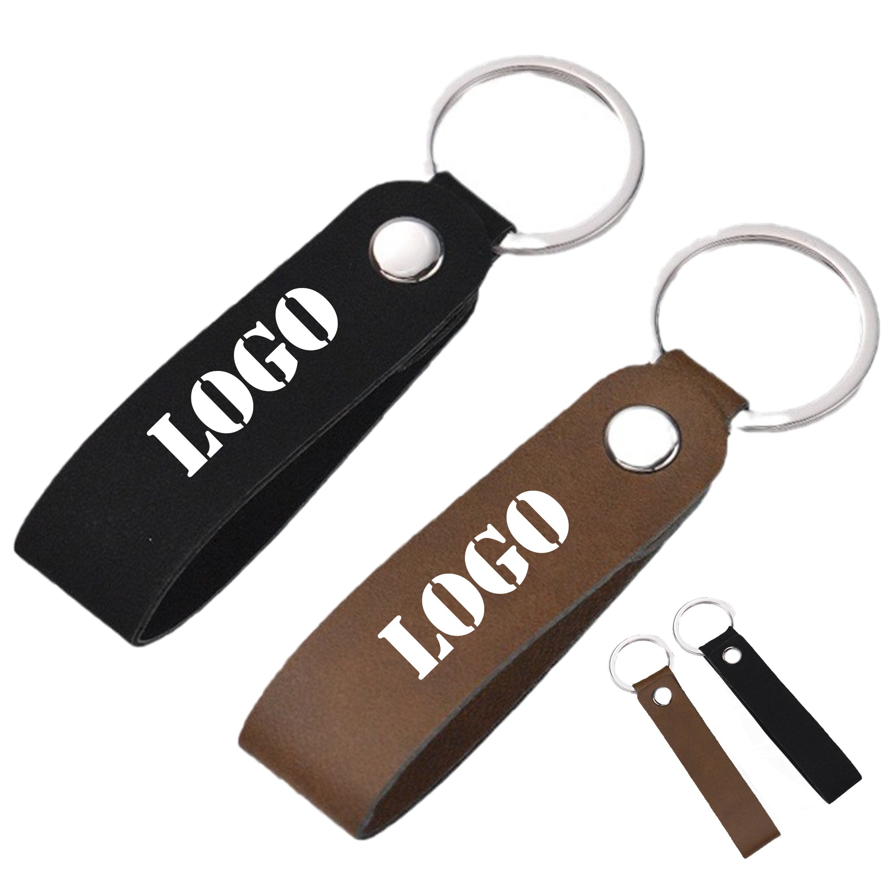 Leather Keychain Pendant