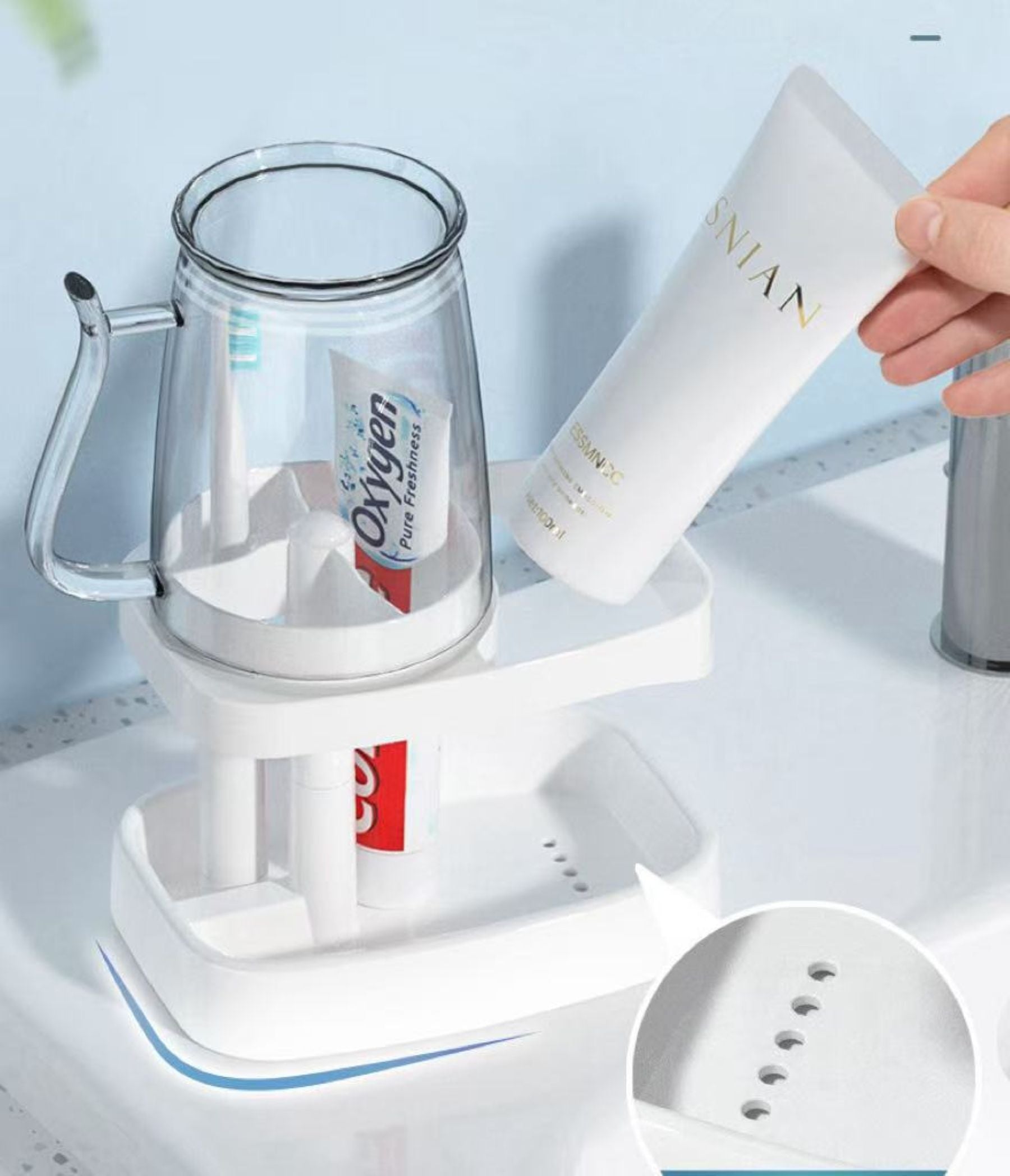 Toilet Supplies Storage Rack