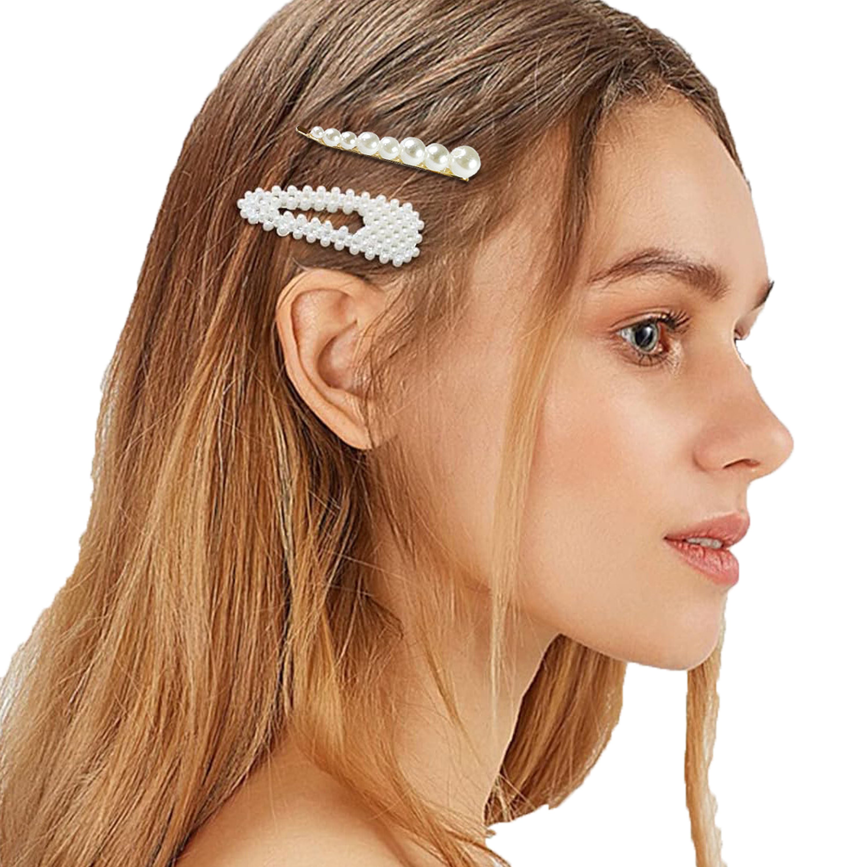 Pearl Hair Clips