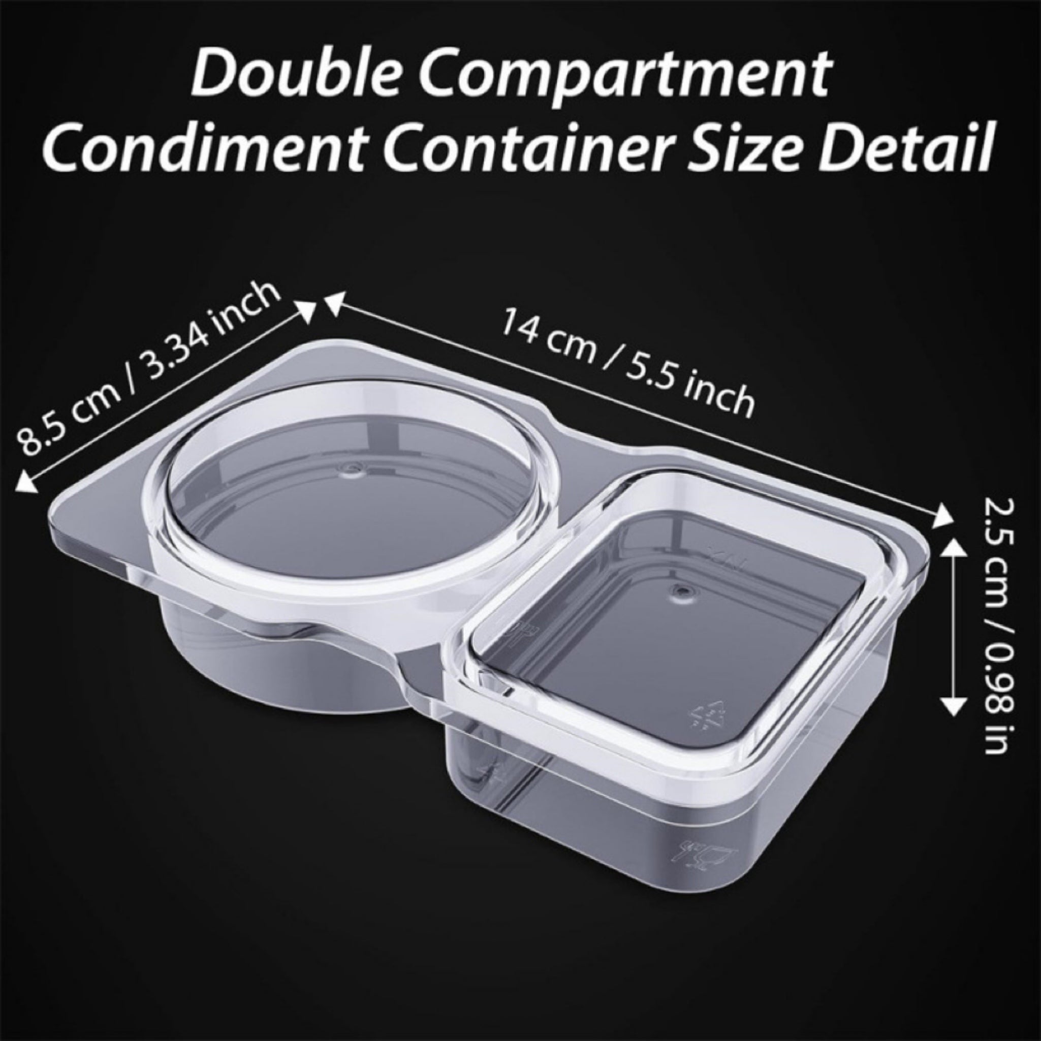 Single-Use Sauce Box