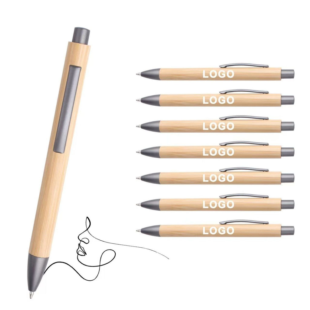 Bamboo Round Ballpoint Pen