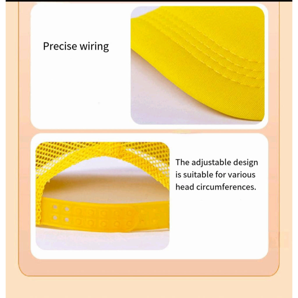 Summer Children's Sun Shielding Mesh Cap