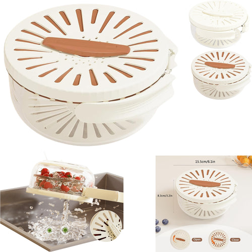 24cm Expandable Hands-Free Fruit Bowl