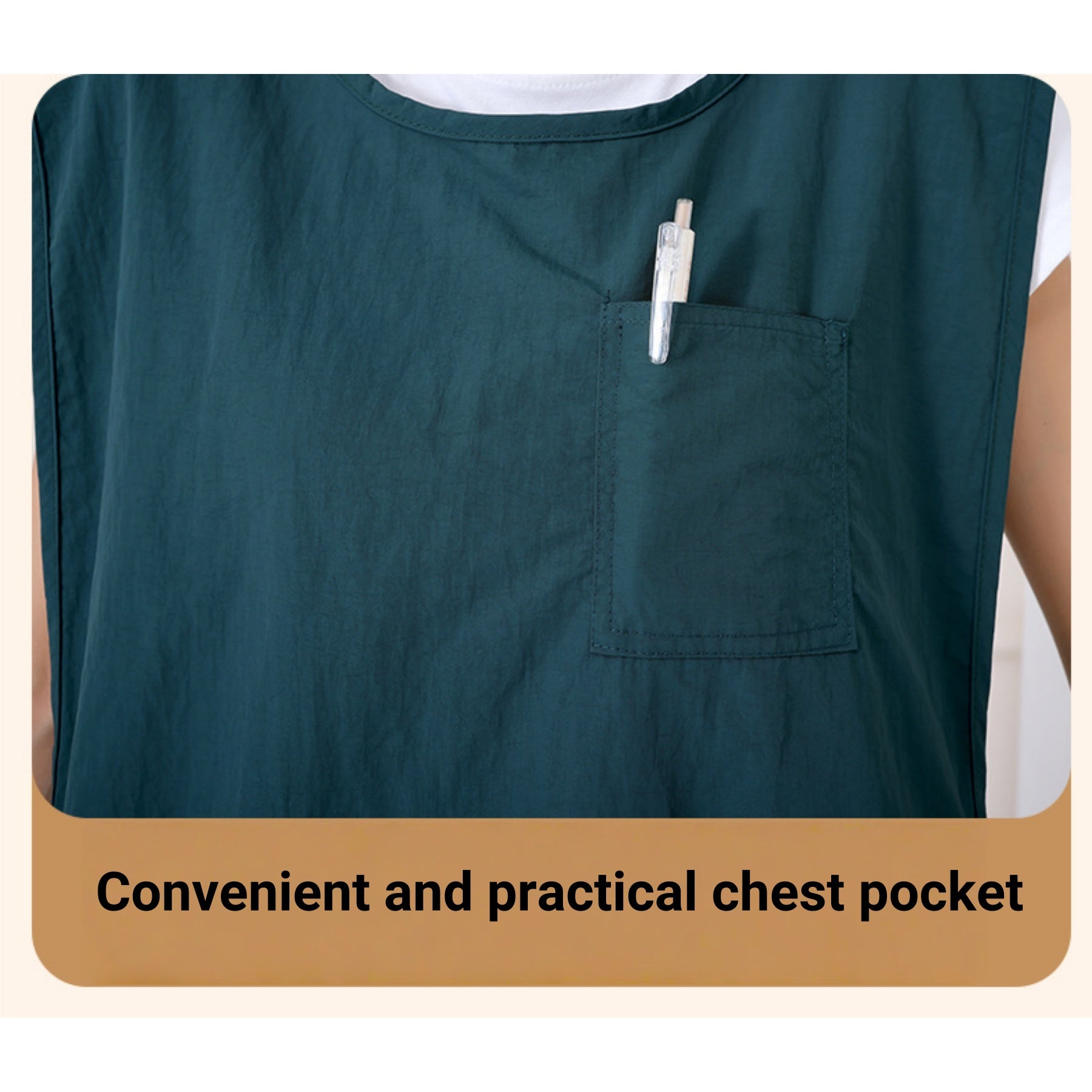 Fashionable Women's Waterproof Apron