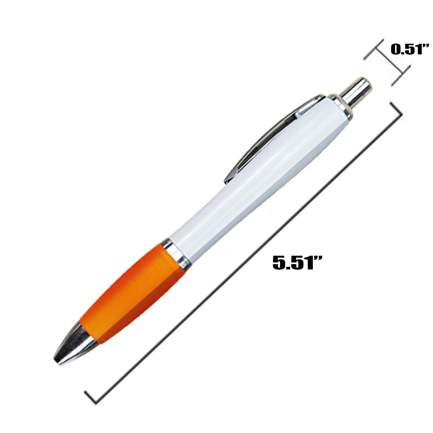 Retractable Ballpoint Pen W/ Grip