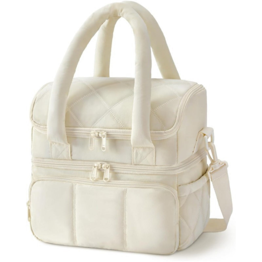 Double-Compartment Women's Lunch Tote
