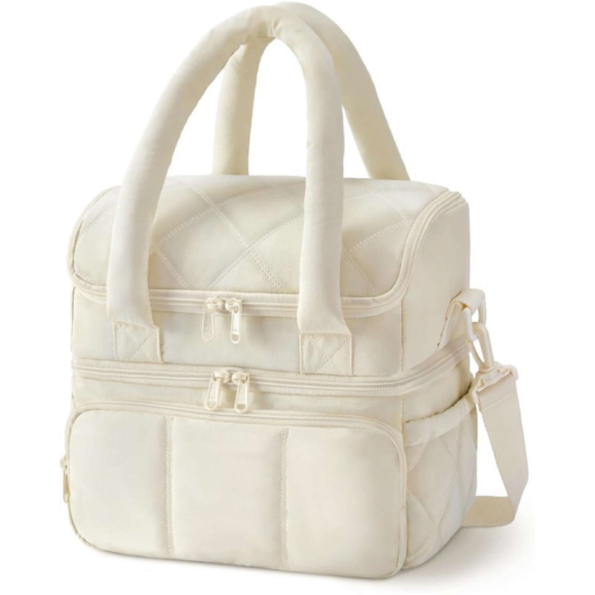 Double-Compartment Women's Lunch Tote