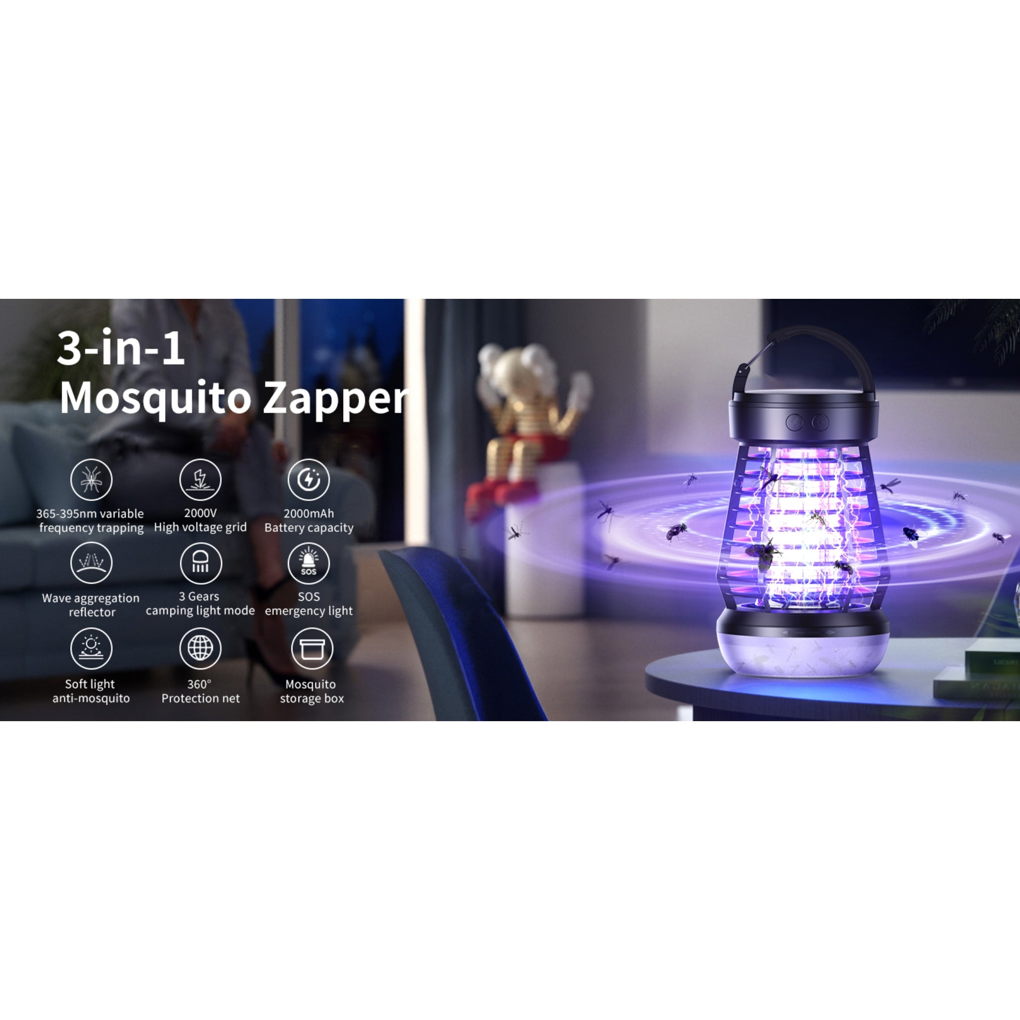 Bionicwave Mosquito - Eliminator Lantern