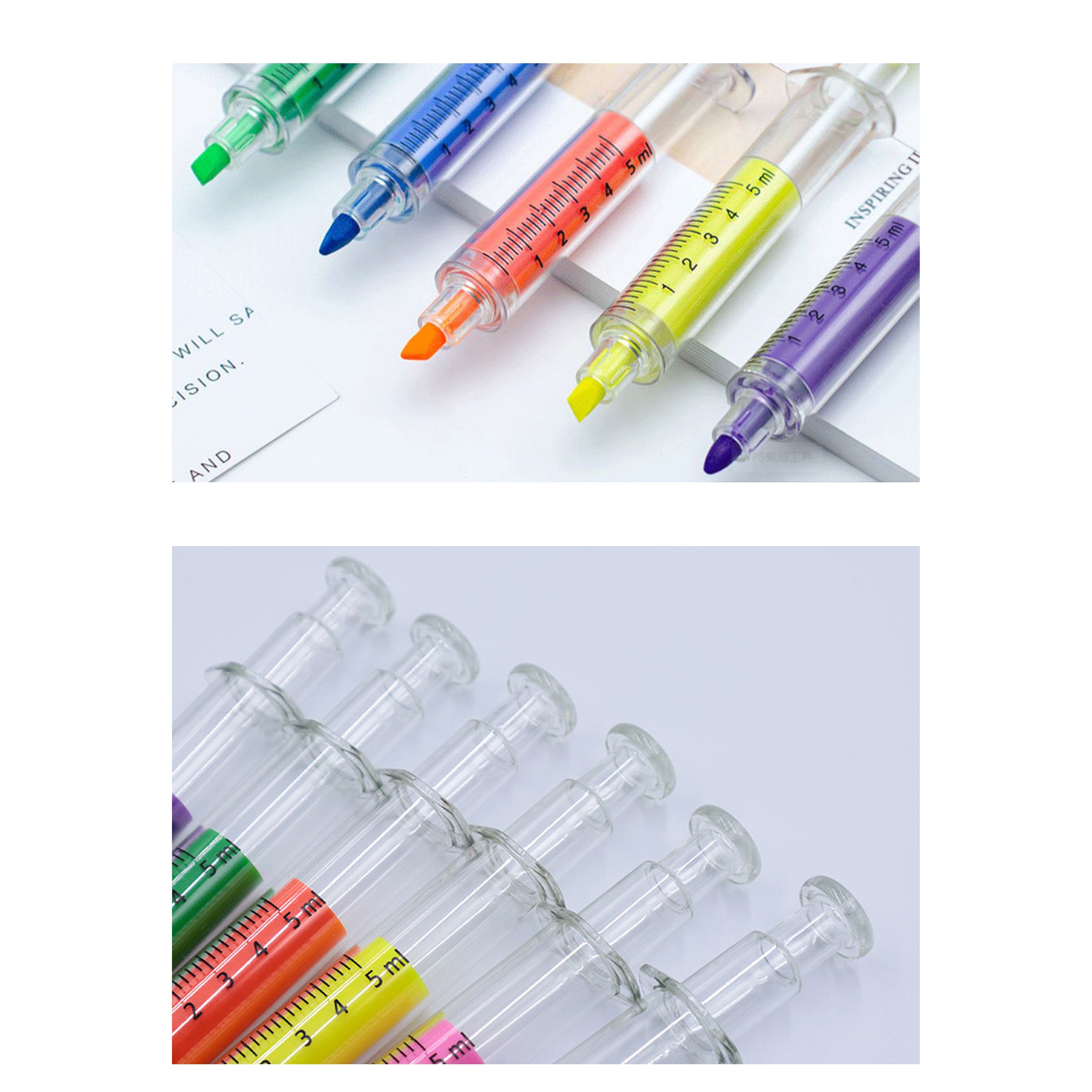 Syringe Shaped Highlighter