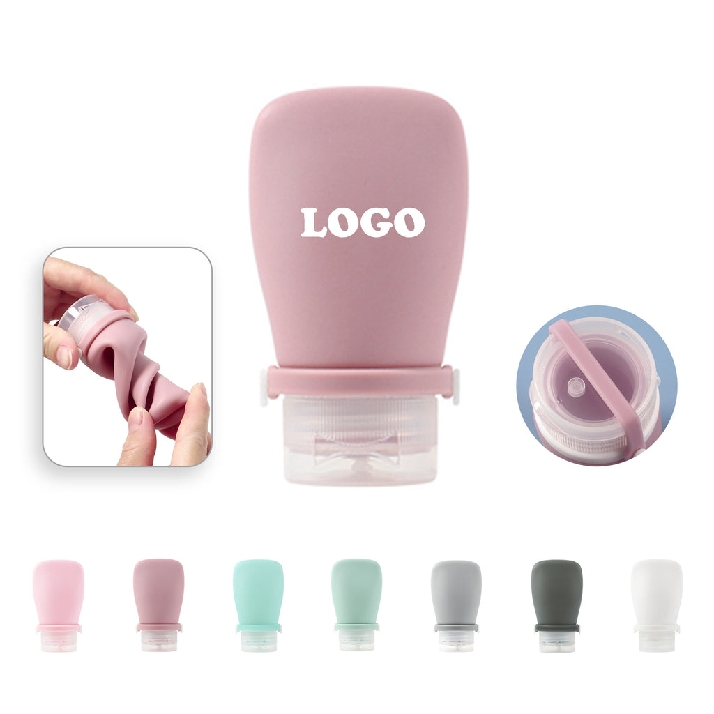 2 Oz. Cosmetic Lotion Silicone Storage Bottle