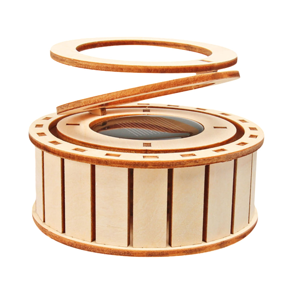 Diy Solar Powered Double Ring Model