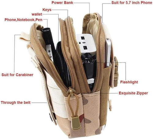 Camouflage Riding Tactical Leg Pack Cycling Bag