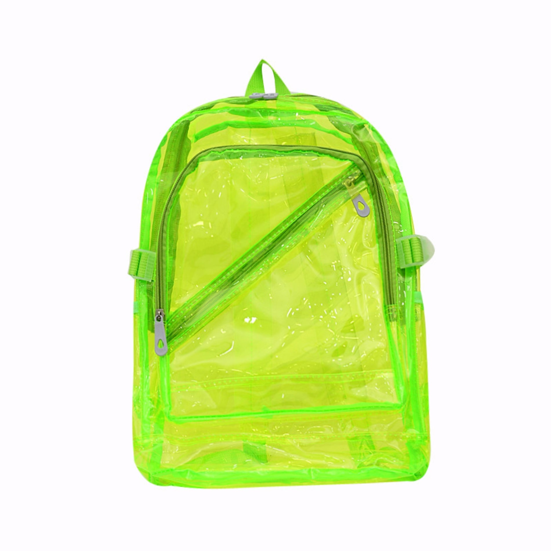 PVC Transparent Plastic Large Capacity Daily Backpack