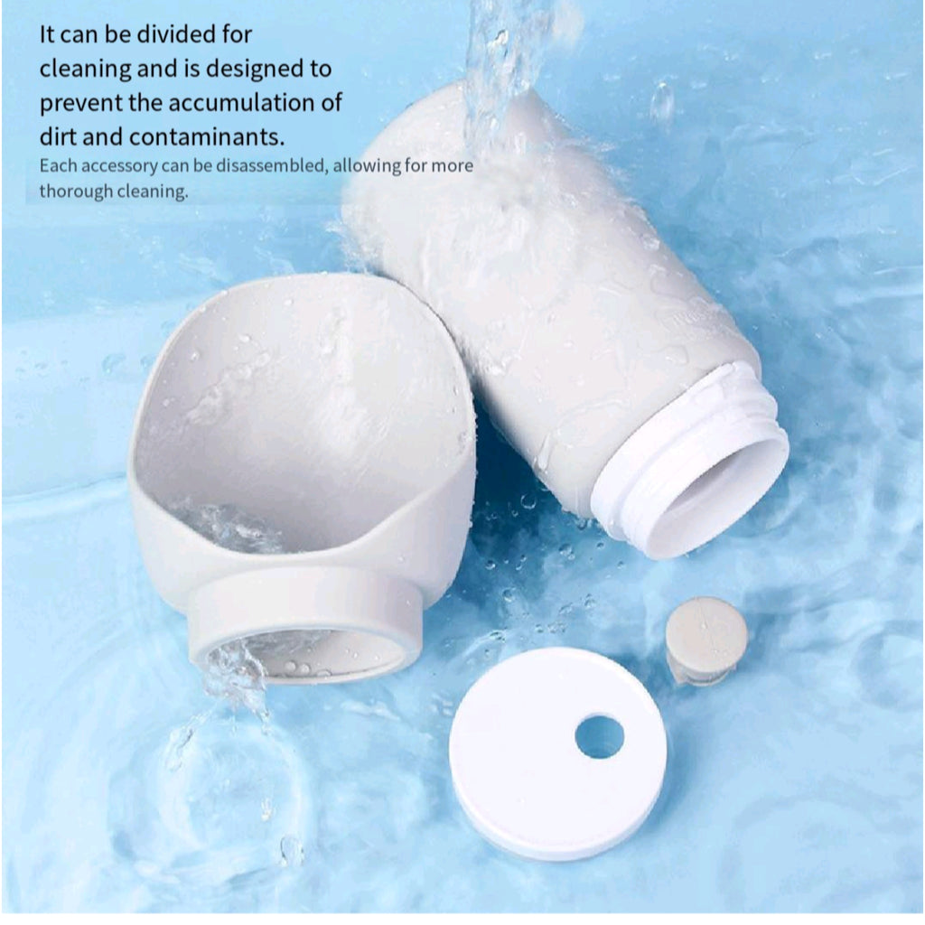 Portable Silicone Dog Water Bottle With Built - In Bowl For Daily Walks