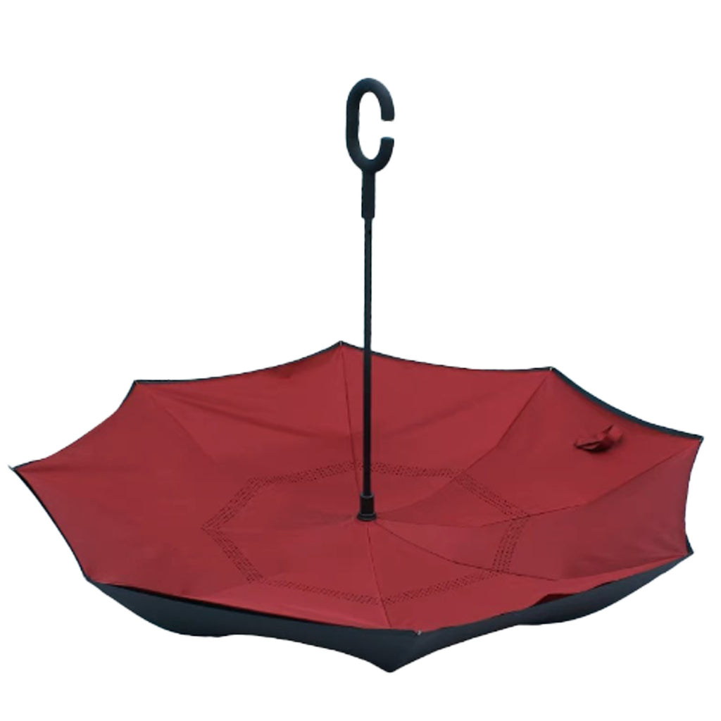 Car Reversible Umbrella Straight Pole Double Tier Umbrella