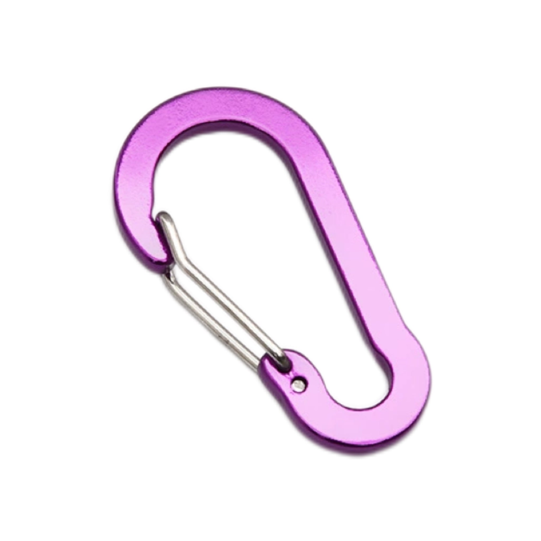 S-Shaped Aluminum Carabiner Clip For Everyday Use