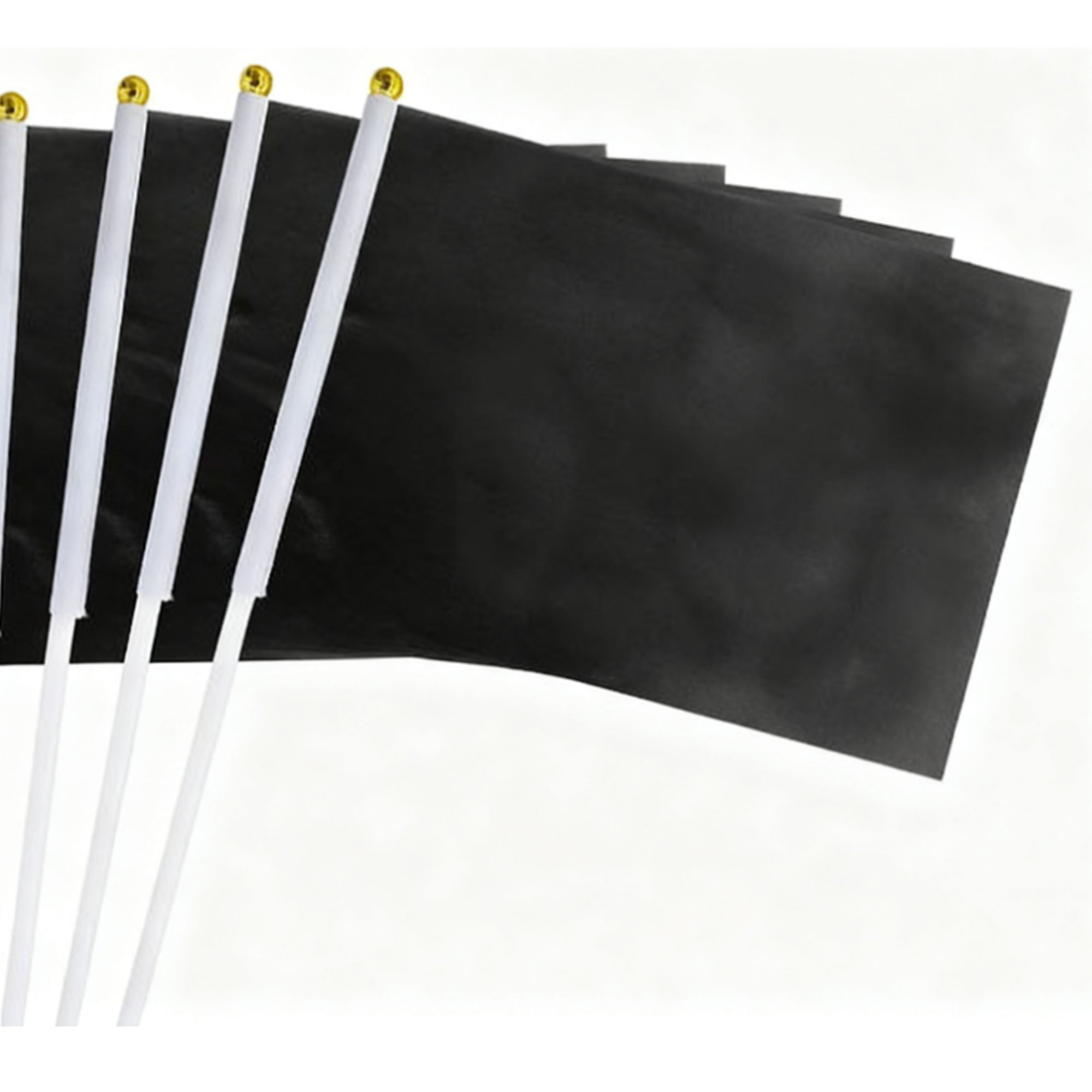 Solid Color Handheld Polyester Hand Waving Flag