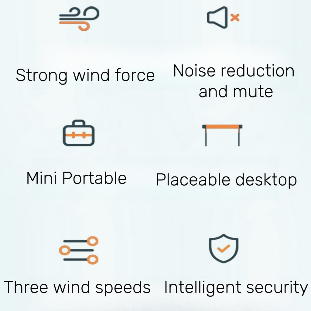 Mini Portable USB Fan