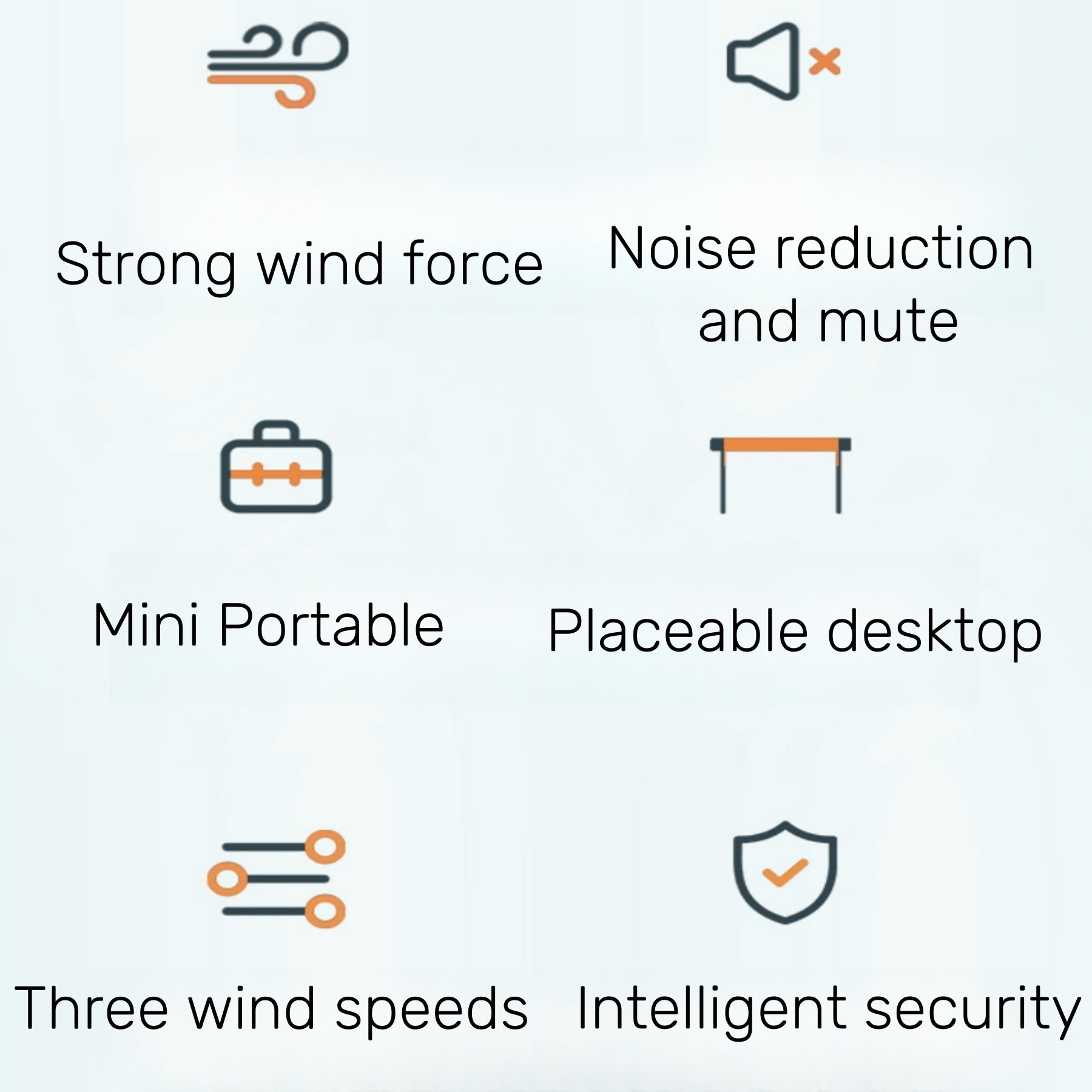 Mini Portable USB Fan