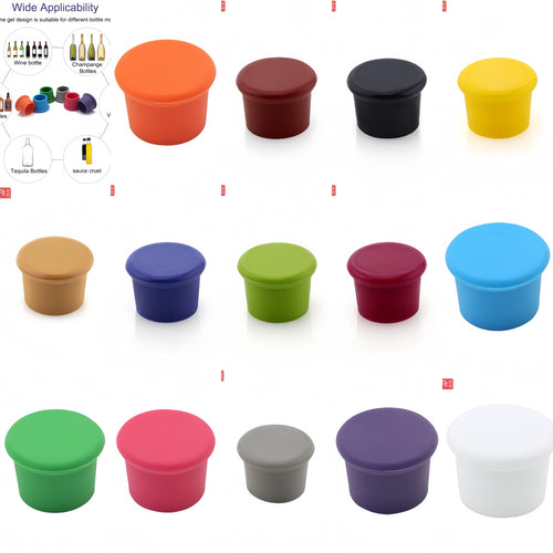 100% Silicone Wine Bottle Stopper