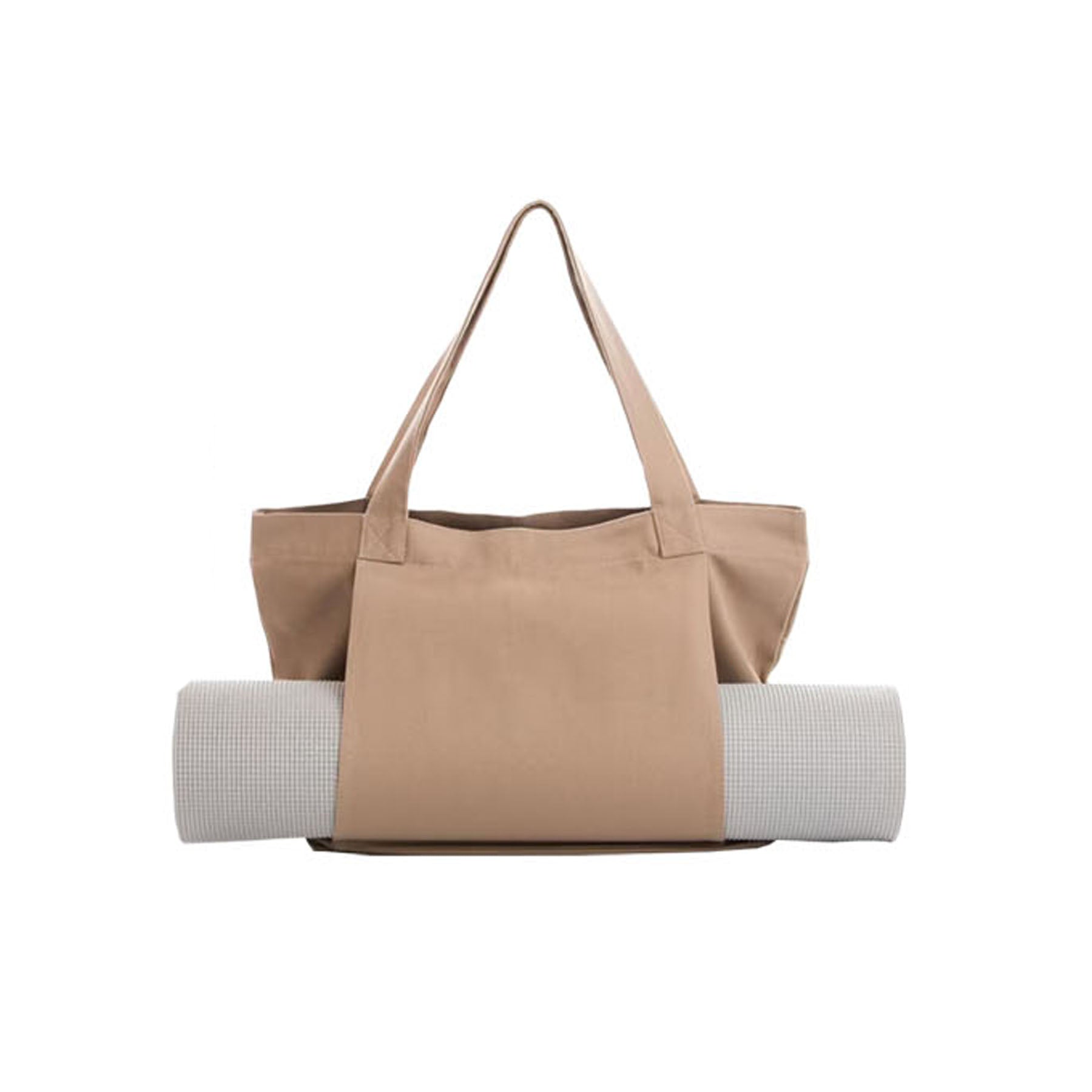 Yoga Mat Canvas Tote Bag