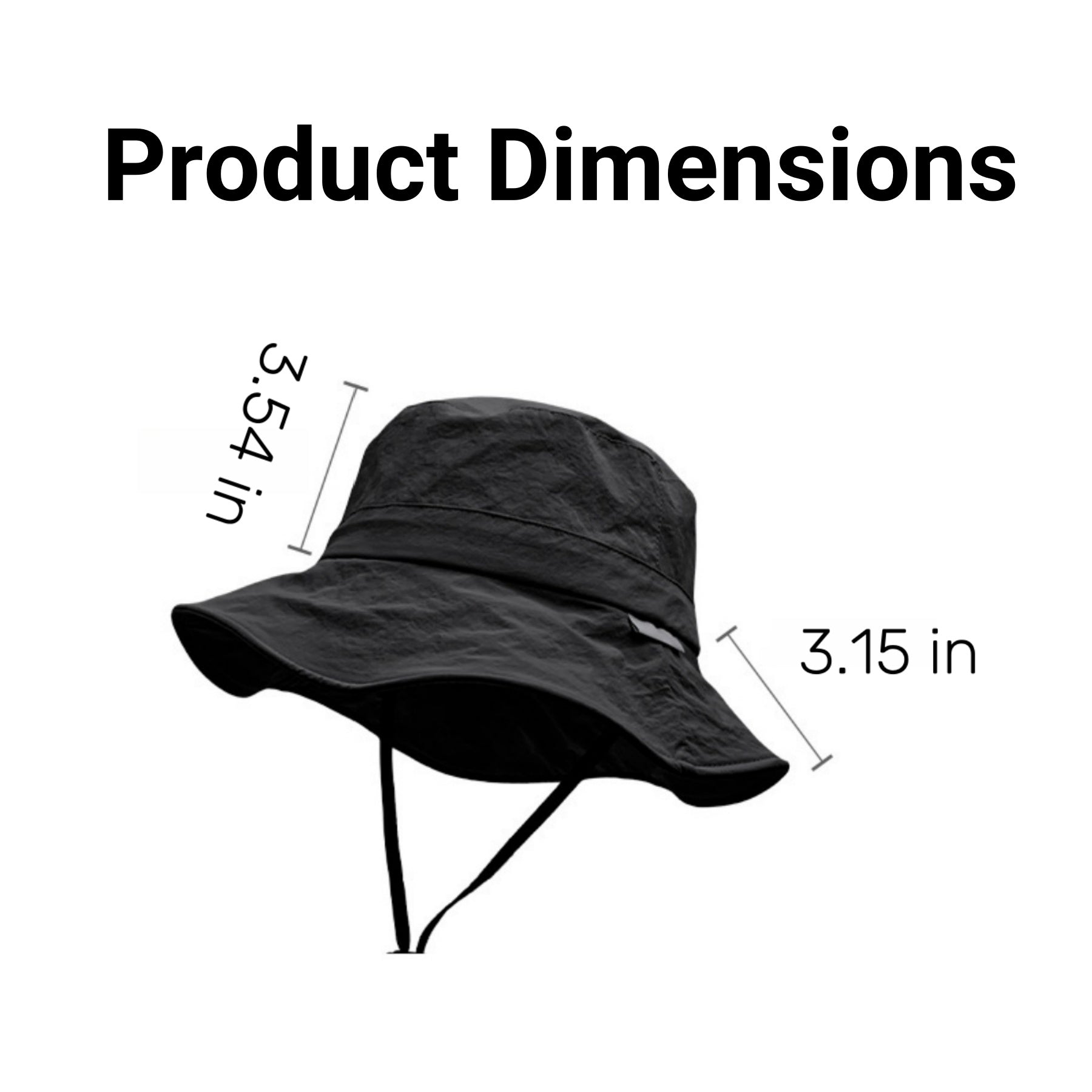 Unisex Wide-Brimmed Fisherman's Hat