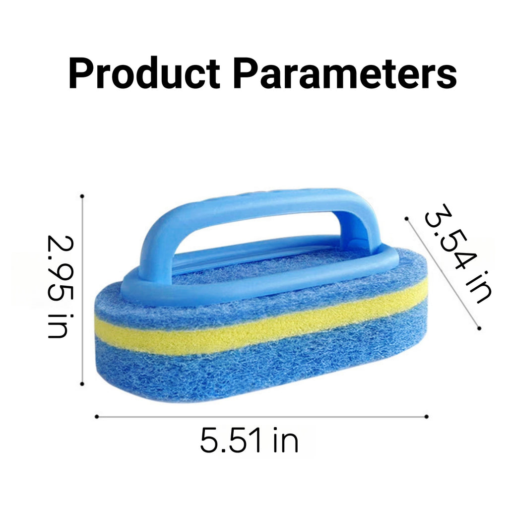 Three - Layer Thick Sponge Cleaning Brush